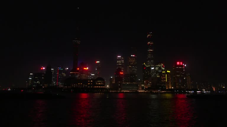 Shanghai Switches Off Light Shows On The Bund To Save Power