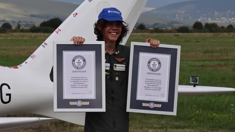Belgian Teen Becomes Youngest Person To Fly Solo Around The World