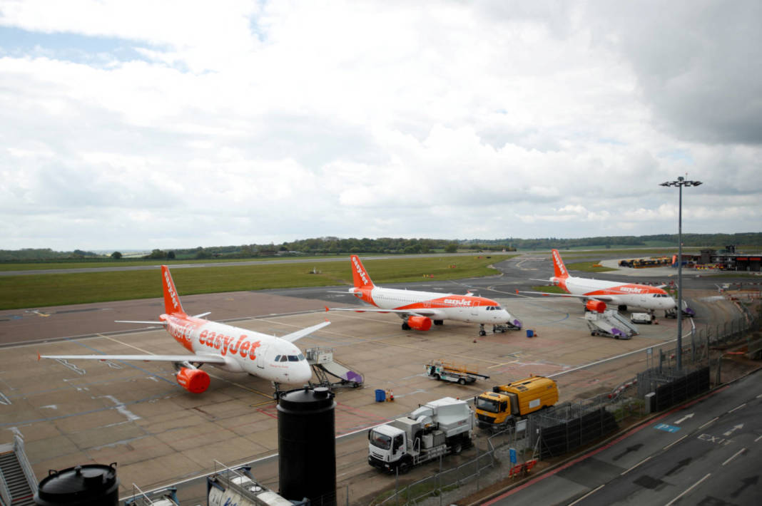 File Photo: Easyjet Planes Are Seen At Luton Airport