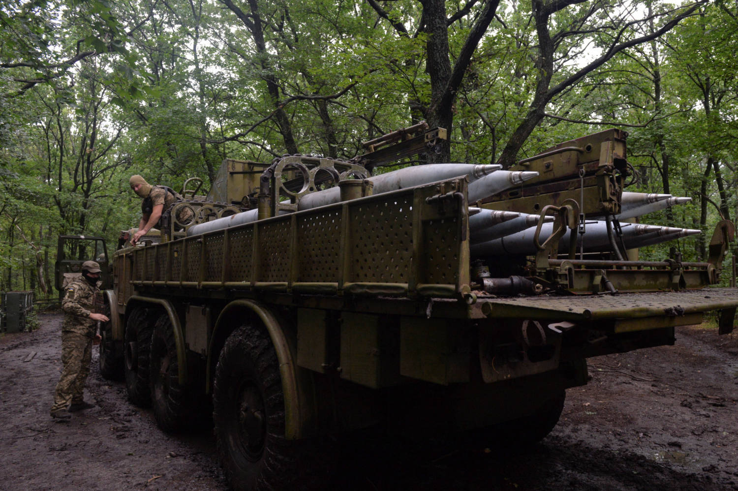 Russia's Attack On Ukraine Continues, In Kharkiv Region