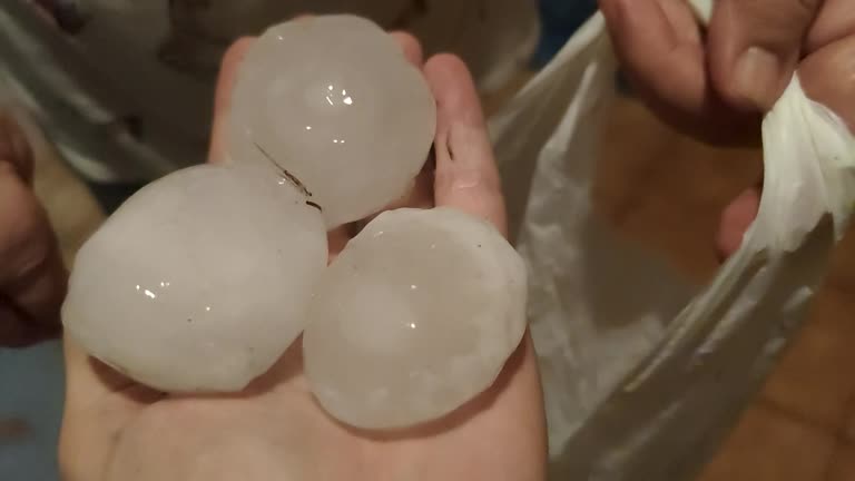 Fist Sized Hailstones Batter Spain Eyewitness