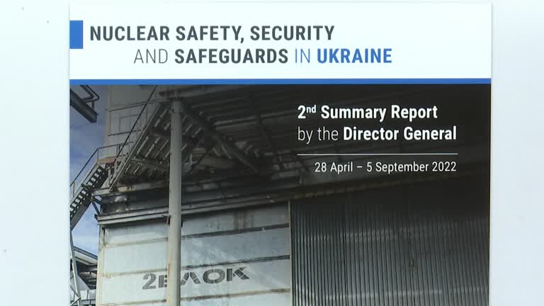 Iaea Calls For Security Zone At Ukraine Frontline Nuclear Plant