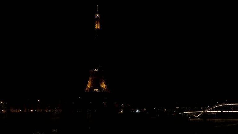 Eiffel Tower Goes Dark In Homage To Late Queen Elizabeth