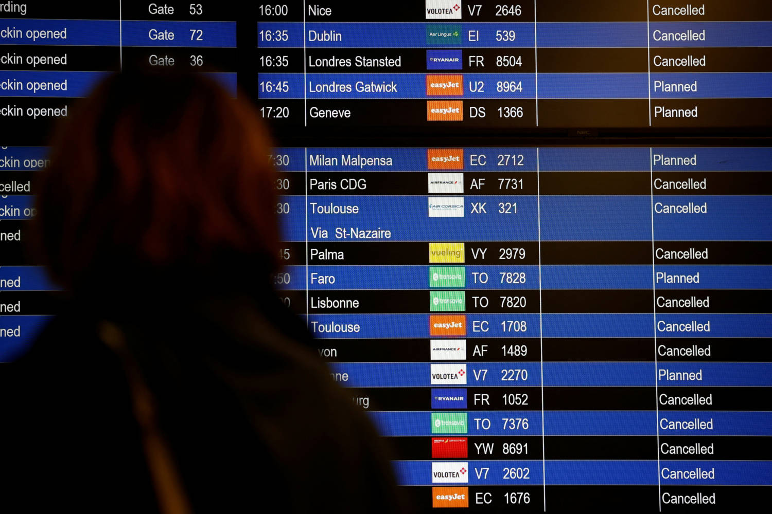 European flights disrupted by French air traffic control strike in