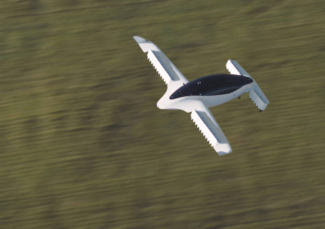 File Photo: A Handout Picture From Munich Flying Taxi Startup Lilium Shows Its Five Seater Prototype