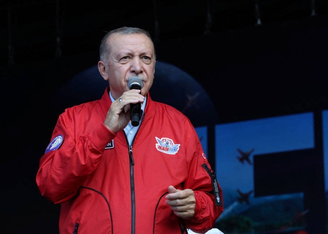 Turkish President Erdogan Speaks At The Teknofest Black Sea In Samsun