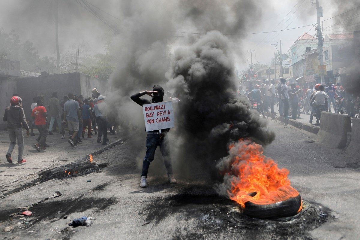 Haitians Take The Streets To Protest Inflation And Insecurity, In Port Au Prince