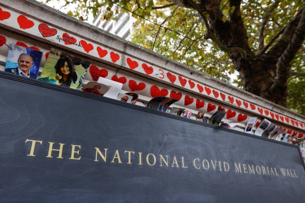 National Covid Memorial Wall, In London