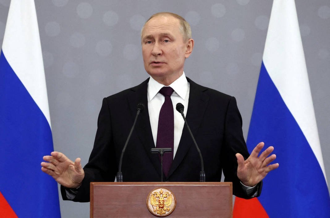 File Photo: Russian President Putin Attends A News Conference In Astana