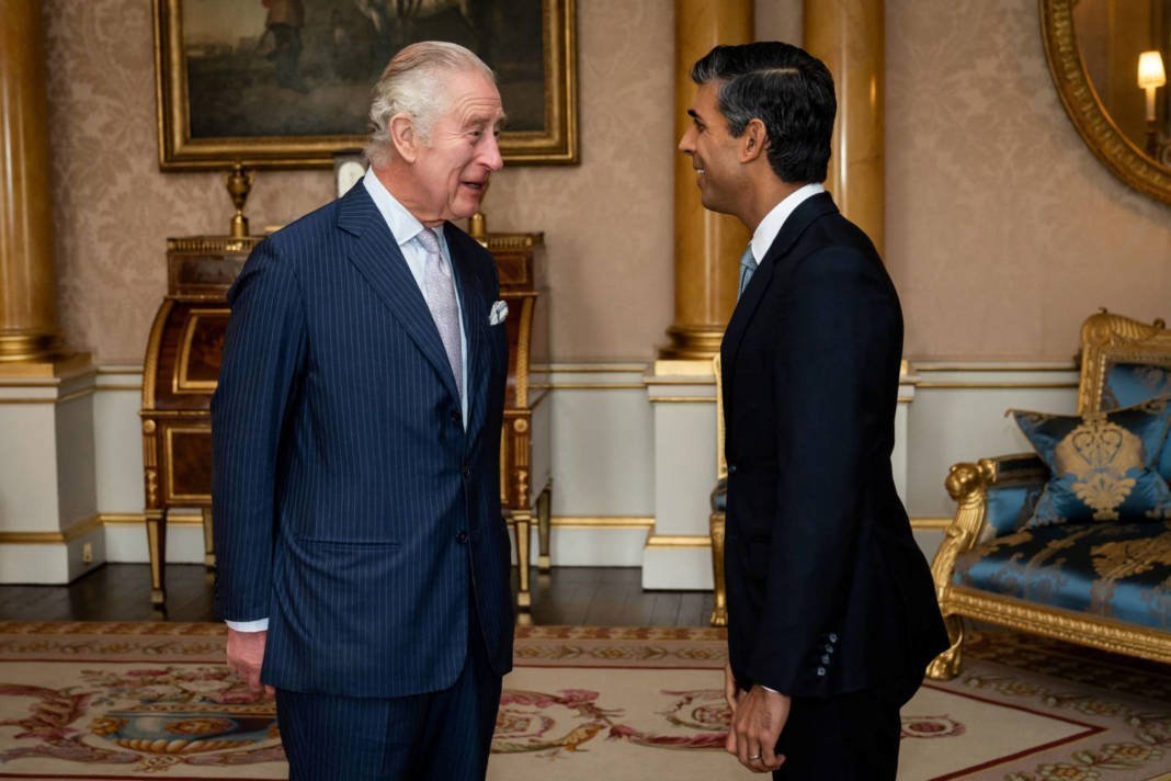 Rishi Sunak Meets King Charles At Buckingham Palace