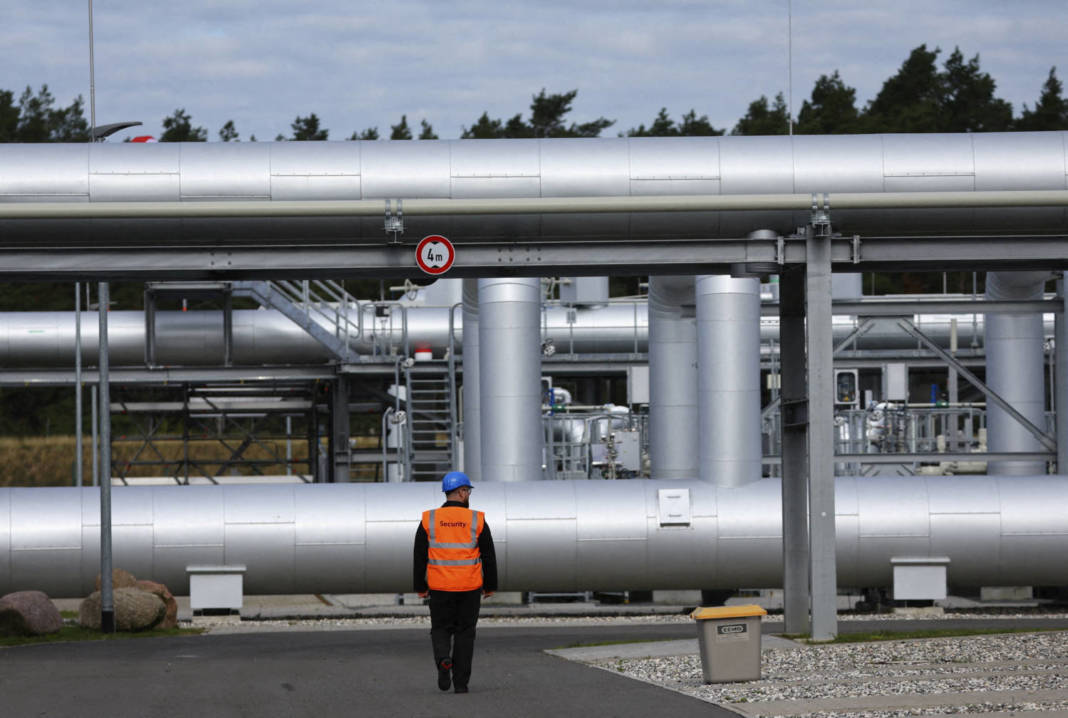 File Photo: Nord Stream 2 Landfall Facility In Lubmin
