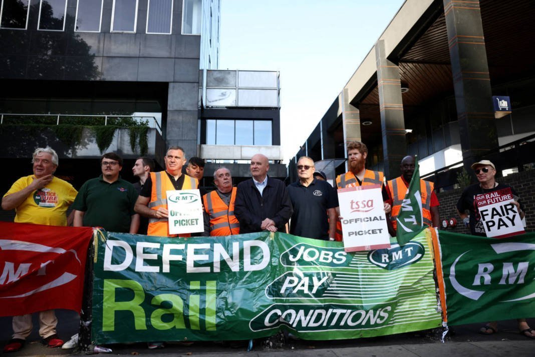 File Photo: British Railways Workers Go On Strike Over Pay And Terms