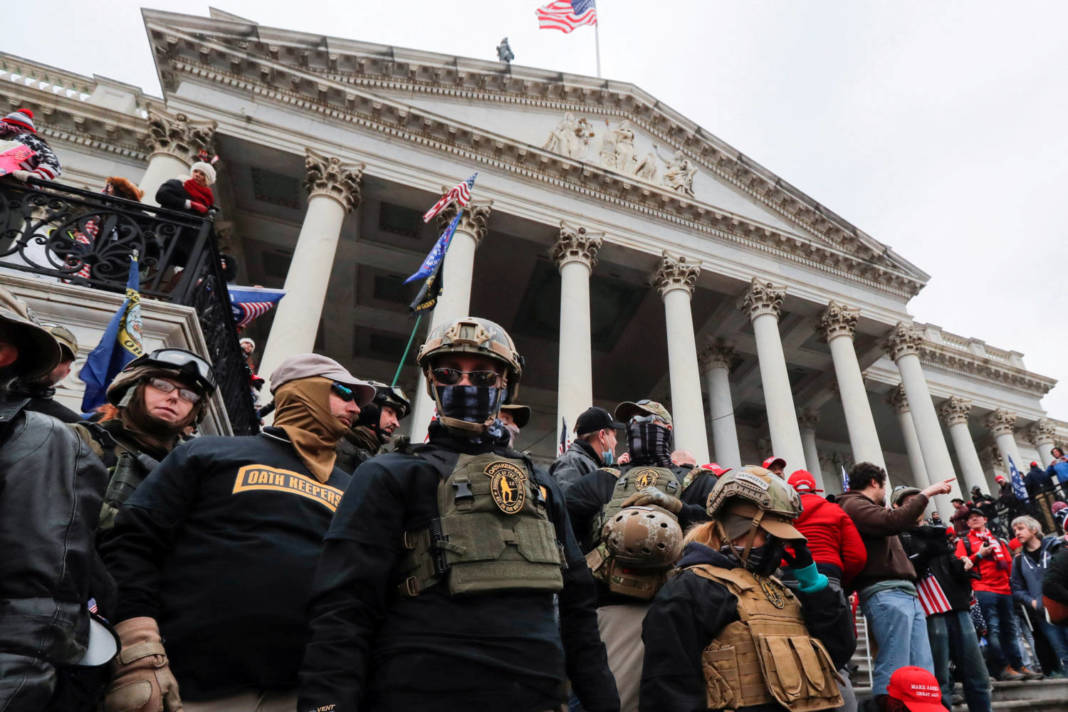 File Photo: Prosecutors Say Oath Keepers Militia Members Conspired In U.s. Capitol Siege