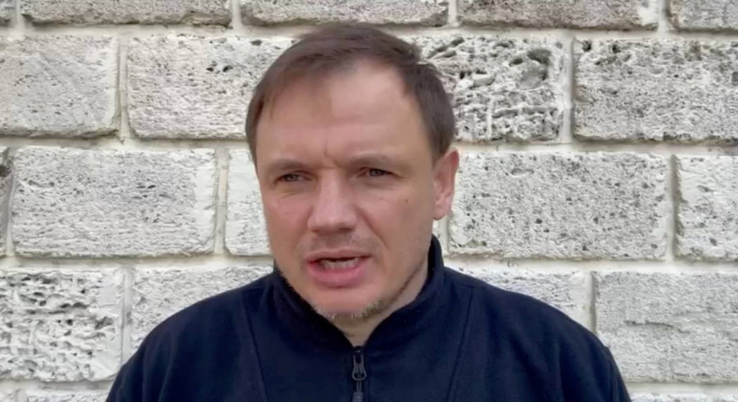 Kirill Stremousov, The Russian Installed Deputy Head Of Ukraine's Southern Kherson Region, Speaks In A Video Message