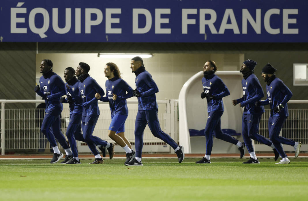 Fifa World Cup Qatar 2022 France Training