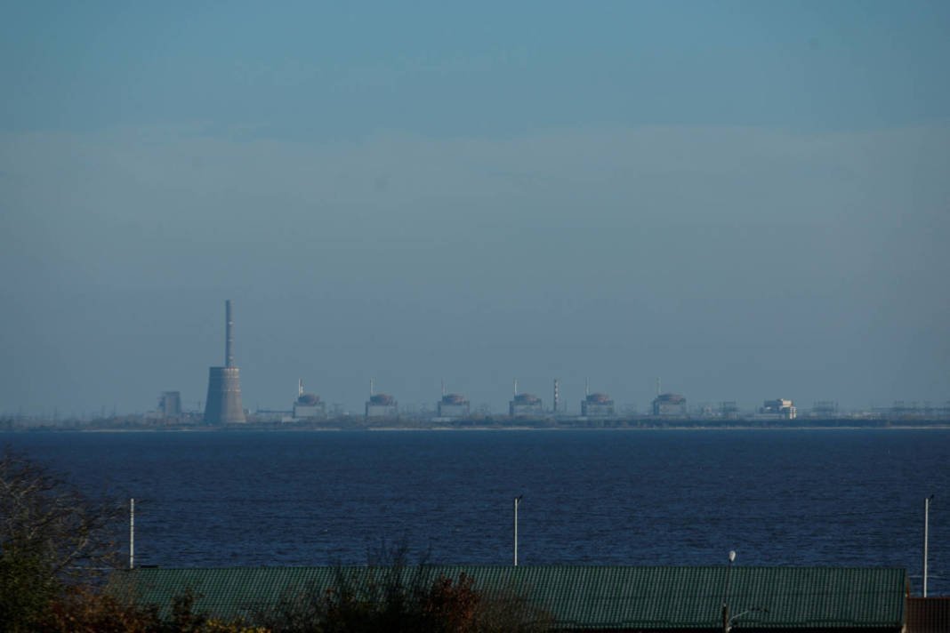 File Photo: View Shows Zaporizhzhia Nuclear Power Plant From The Town Of Nikopol
