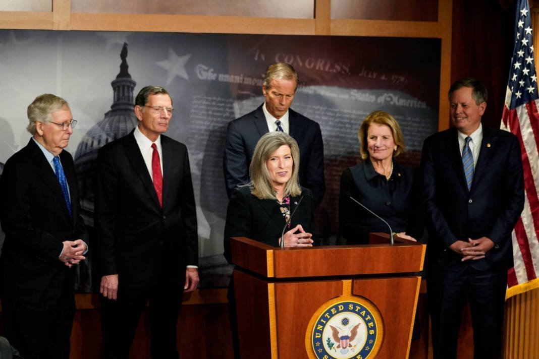 U.s. Senate Republicans Meet For Leadership Elections At The U.s. Capitol In Washington