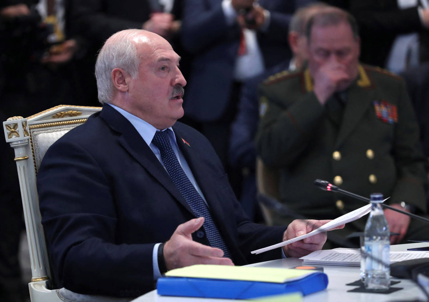 Belarusian President Lukashenko Attends Csto Summit In Yerevan
