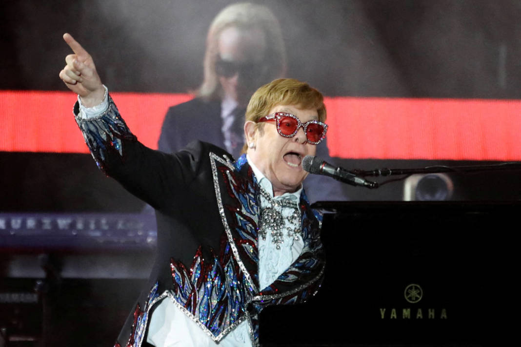 File Photo: Elton John Wraps Up The U.s. Leg Of His ‘yellow Brick Road’ Tour In Los Angeles