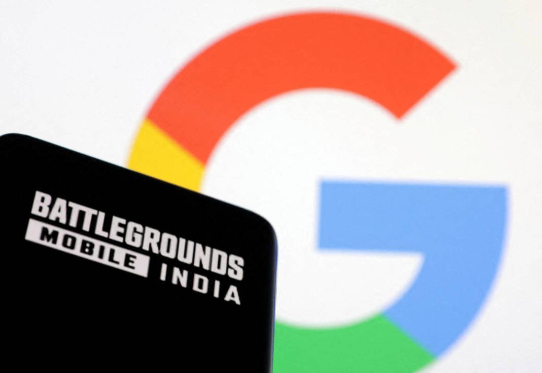File Photo: Illustration Shows Battlegrounds Mobile India And Google Logos
