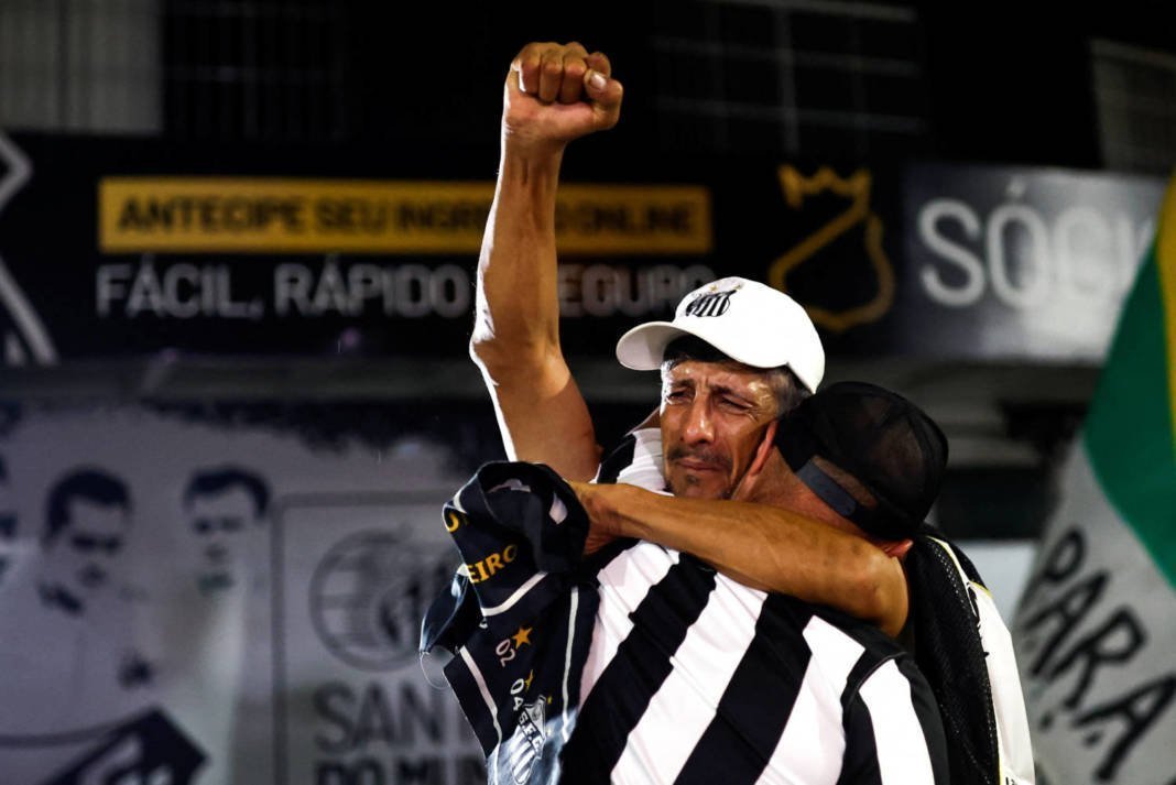 People Mourn The Death Of Brazilian Soccer Legend Pele, In Santos