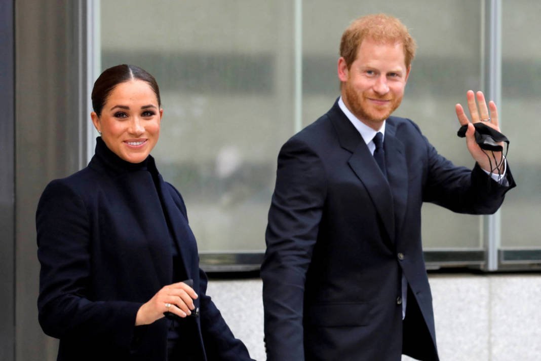 File Photo: Britain's Prince Harry And Meghan, Duke And Duchess Of Sussex, Visit One World Trade Center In Manhattan, New York City