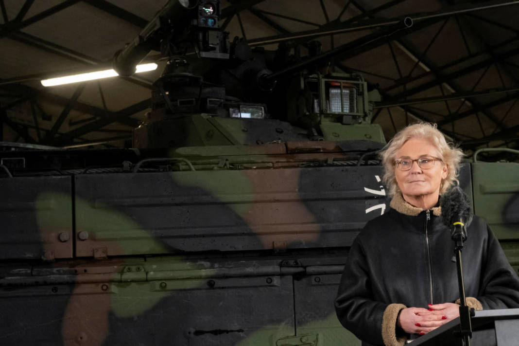 German Defence Minister Visits Marder Companies For Nato Joint Force