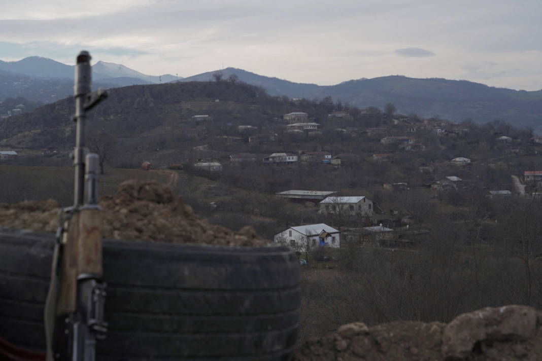File Photo: A View Shows Divided Taghavard Village In Nagorno Karabakh Region