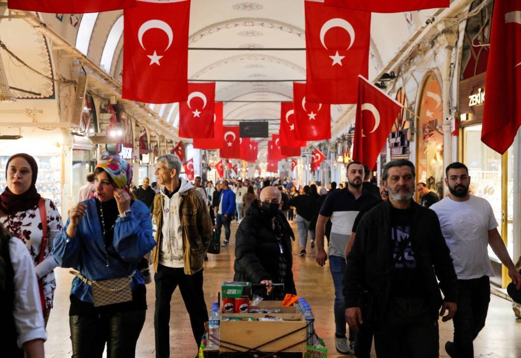 File Photo: People Shop At Grand Bazaar In Istanbul
