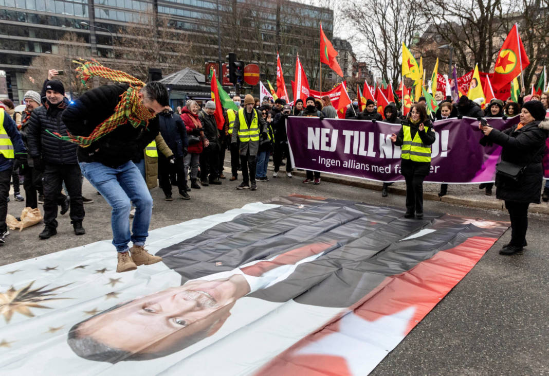 Demonstration Against Turkish President Recep Tayyip Erdogan And Sweden’s Nato Bid, In Stockholm