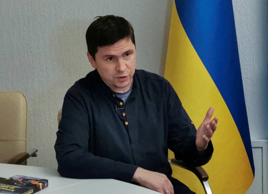 File Photo: Mykhailo Podolyak, Political Advisor To Ukrainian President, Speaks During An Interview In Kyiv