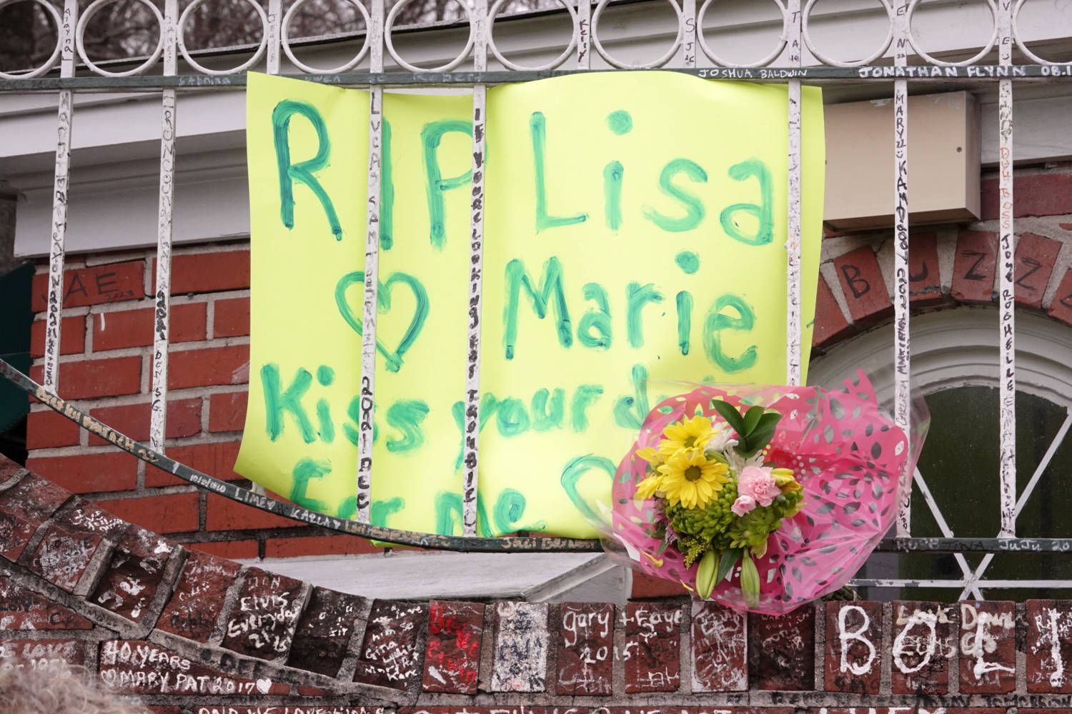 File Photo: Music Fans Pay Their Respect In Memory Of Singer Lisa Marie Presley In Memphis