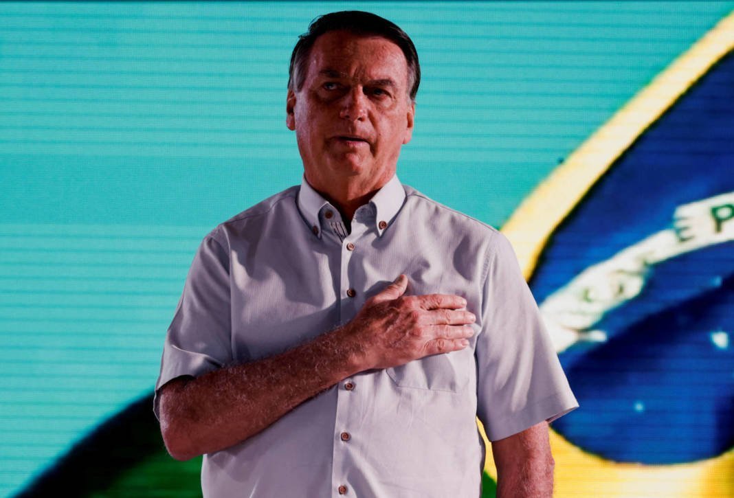 Former Brazilian President Jair Bolsonaro Attends An Event Taking Place In A Restaurant At Dezerland Amusement Park In Orlando