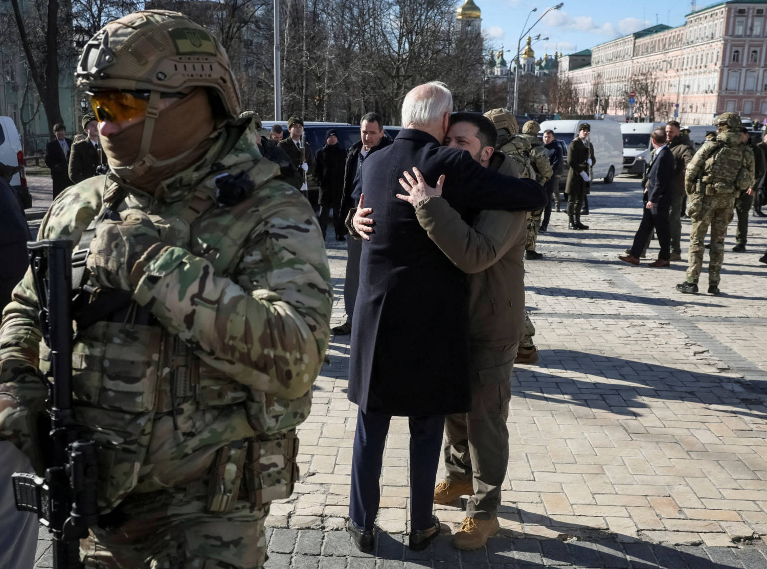 U.s. President Biden Visits Kyiv