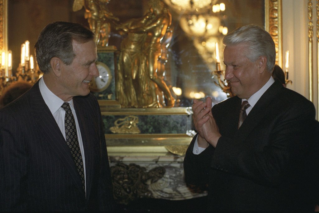 Bush Yeltsin