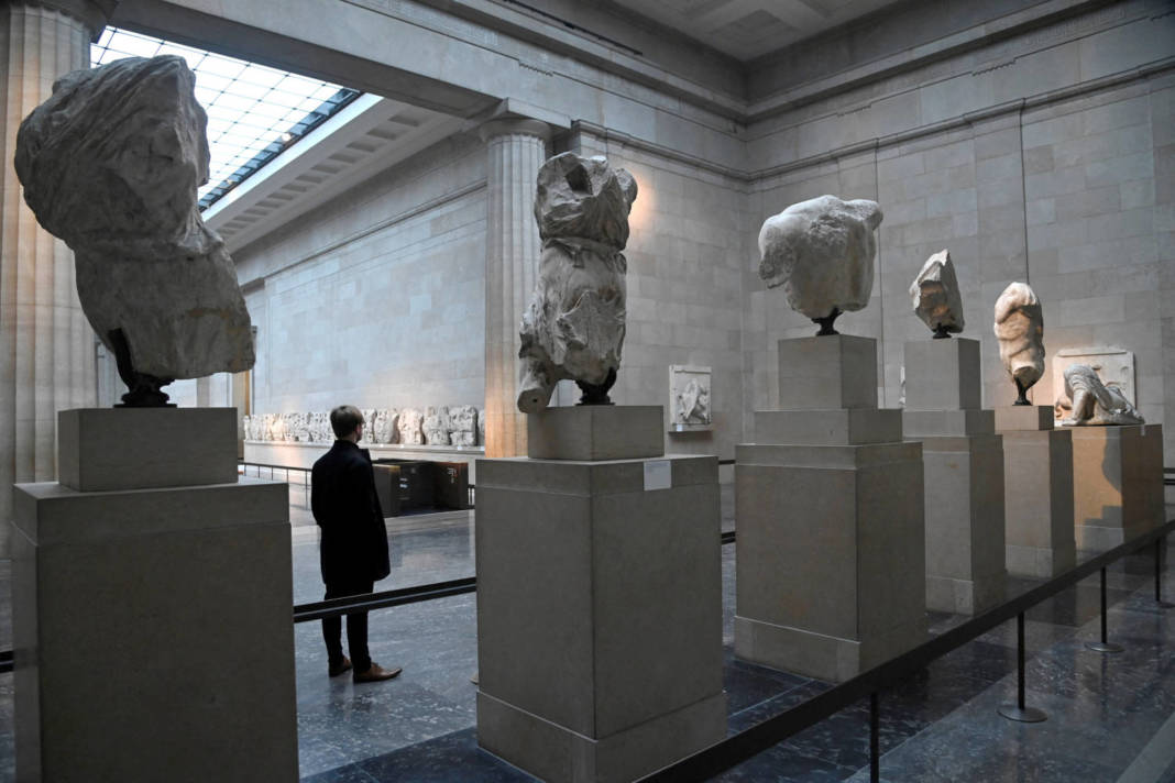 File Photo: Parthenon Sculptures On Display At British Museum In London