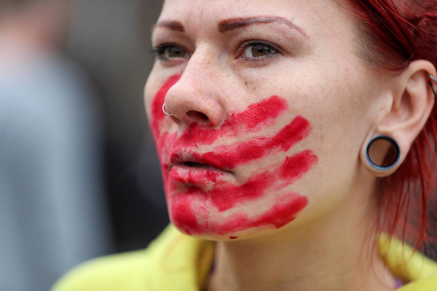 Activists Mark International Women's Day In Almaty