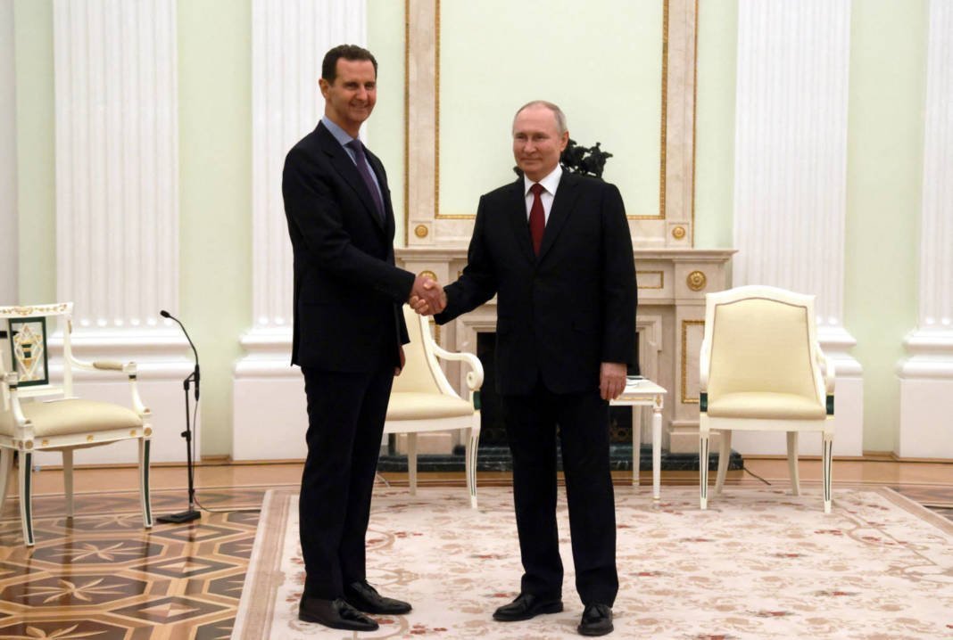 Russia's President Putin And Syria's President Assad Meet In Moscow
