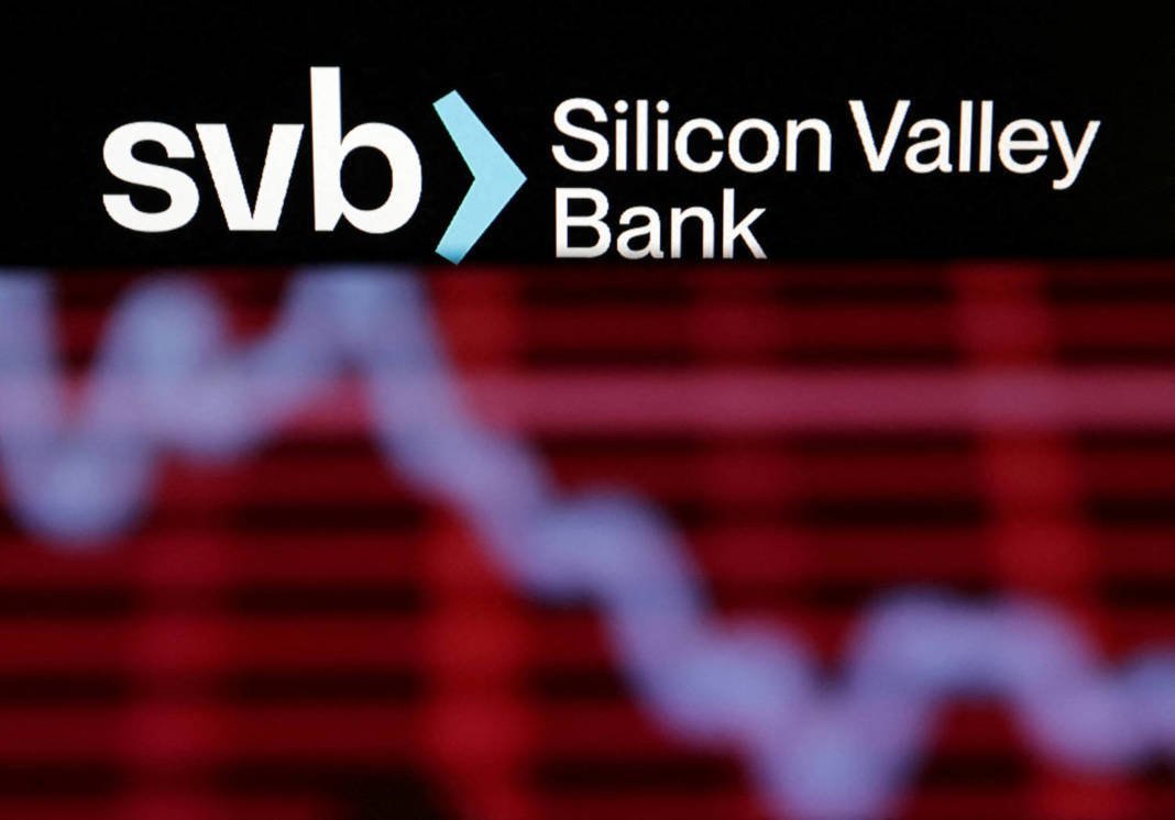 File Photo: Illustration Shows Svb (silicon Valley Bank) Logo
