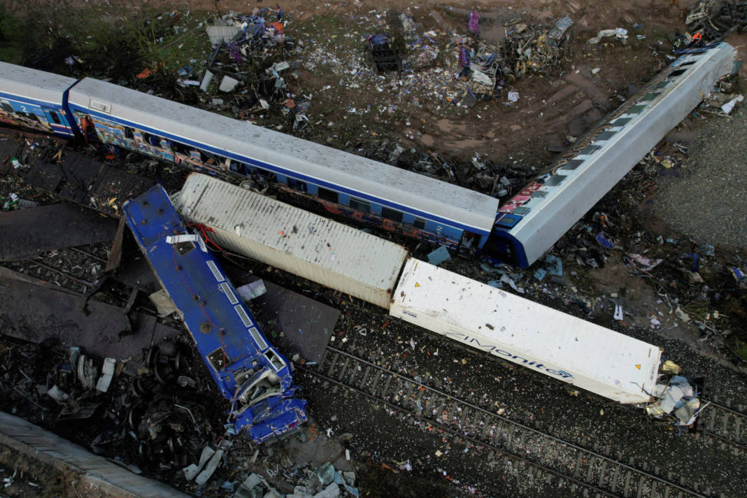 File Photo: Trains Collide Near Larissa