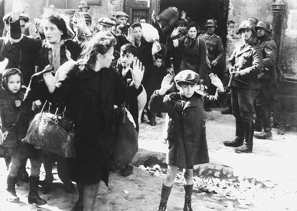 1014px Stroop Report Warsaw Ghetto Uprising Bw