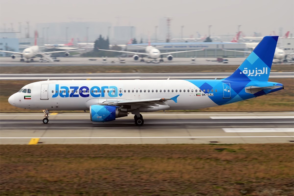 Jazeera Airways, 9k Caj, Airbus A320 214 (39243847214)
