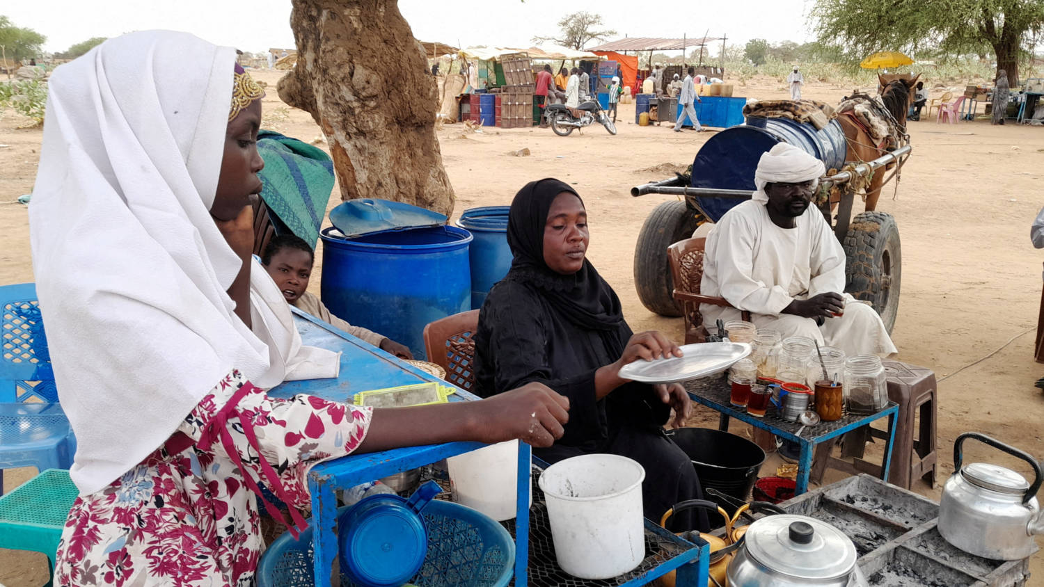 Fleeing Sudanese Seek Refuge In Chad
