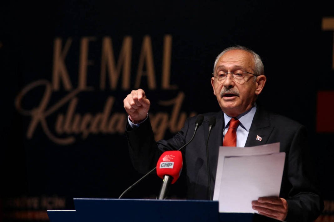 Presidential Candidate Of Turkey's Main Opposition Alliance Kilicdaroglu Holds A Press Conference In Ankara