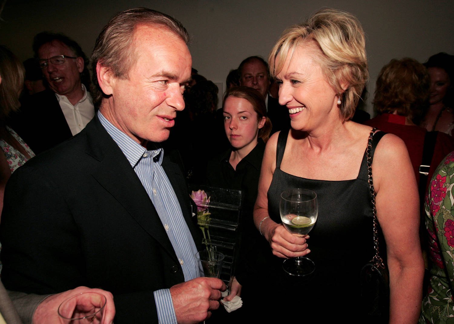File Photo: Novelist Martin Amis Talks To Tina Brown At The Launch Of Brown's Book 