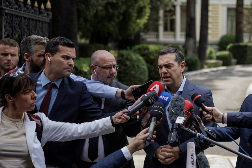 Greek Leftist Syriza Party Leader Meets President To Receive Mandate For A Coalition In Athens
