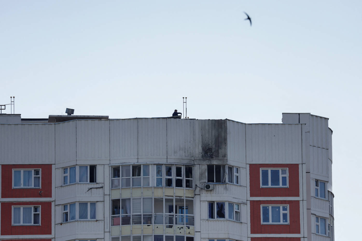 Drones Reportedly Hit Buildings In Moscow