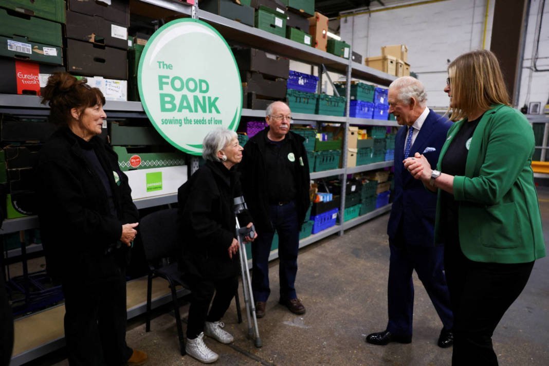 File Photo: Britain's King Charles Visits The Milton Keynes Food Bank In Milton Keynes