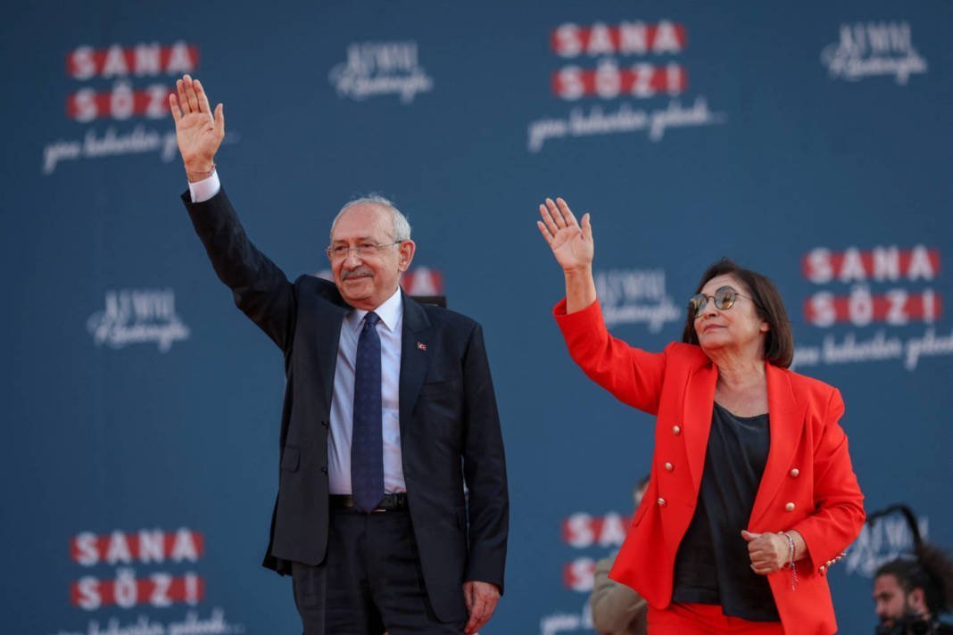 Kemal kilicdaroglu, Presidential Candidate Of Main Opposition Alliance, Holds An Election Rally In Izmir