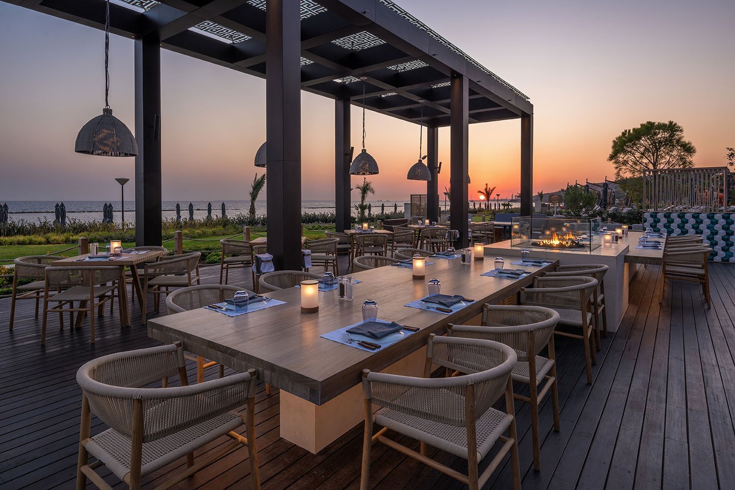 Armyra Restaurant At Sunset Angle 2